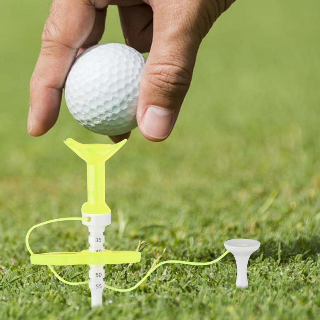 Golf Tee, Golf Ball Holder, Adjustable Height Golf Ball Tee,