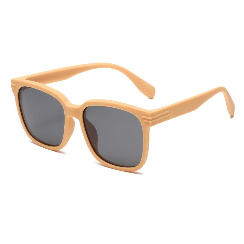 Novos Óculos de Sol Infantis de Silicone Moda Desenho Animado Tendência Anti-luz Ultravioleta Simples 23015