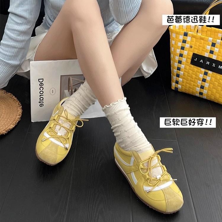 5Cm Height-increasing Sports and Leisure Shoes, German Training Shoes, Women's 2025 Summer New Hollow Mesh Breathable Hiking Shoes