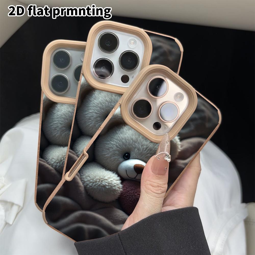 Phone case: 2D flat lambskin suitable for iPhone 18 17 16 15 14 13 Pro cases, cozy bedroom, Christmas and Halloween gifts