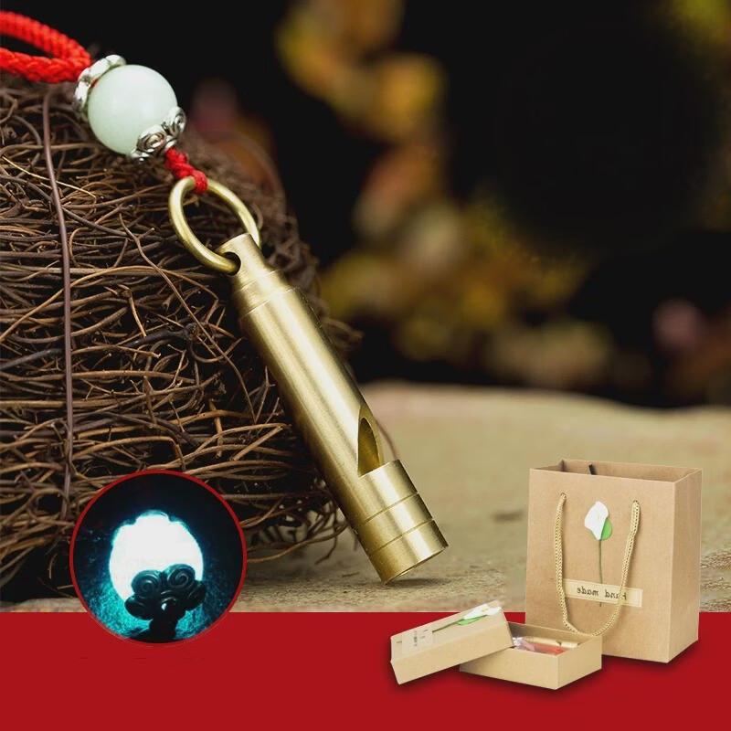 Creative Vintage Handmade Whistle for Outdoor Survival