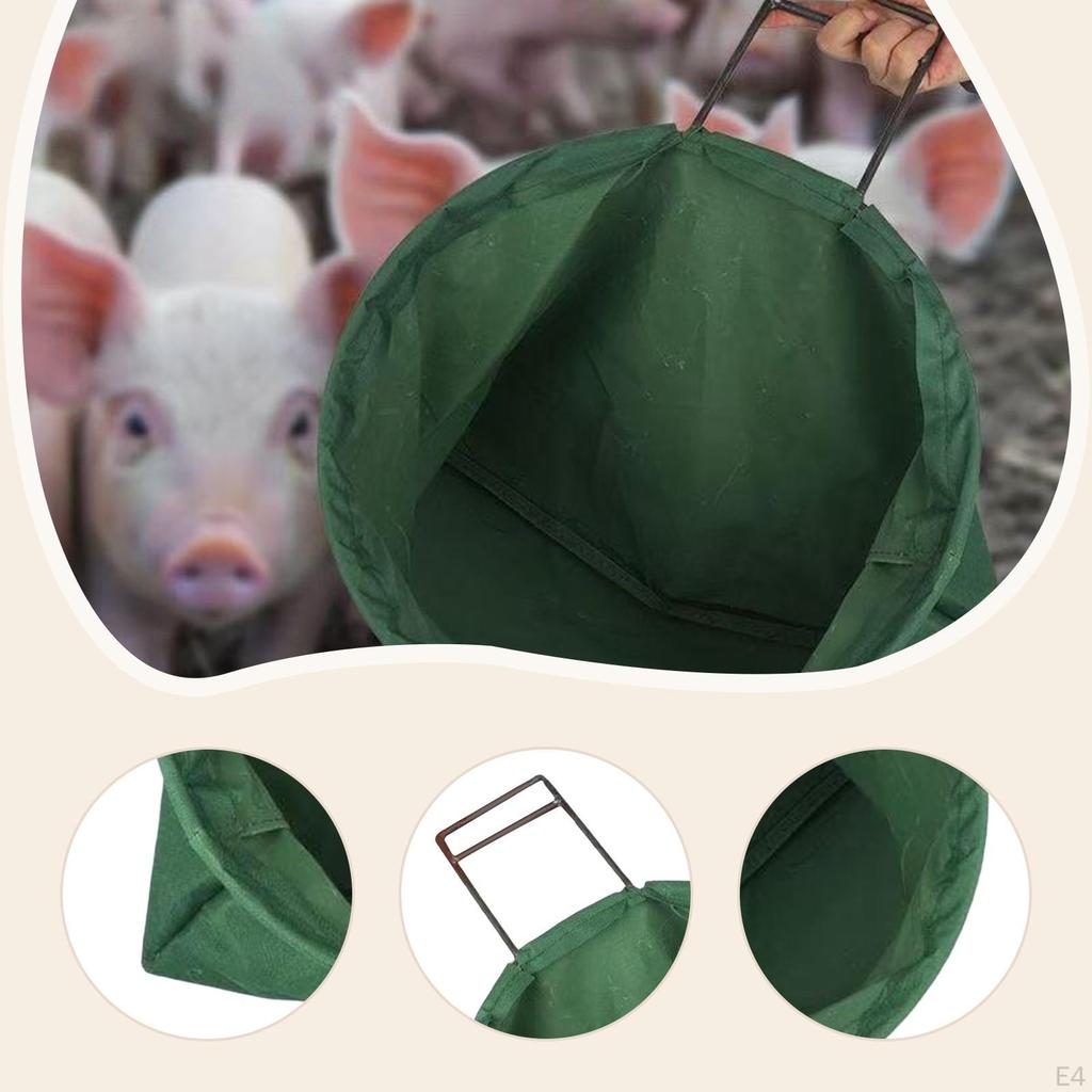 Abdeckbeutel für Schweineköpfe, Nutztierhandling, Transport von Vorräten, Erleichtert das Handling,
