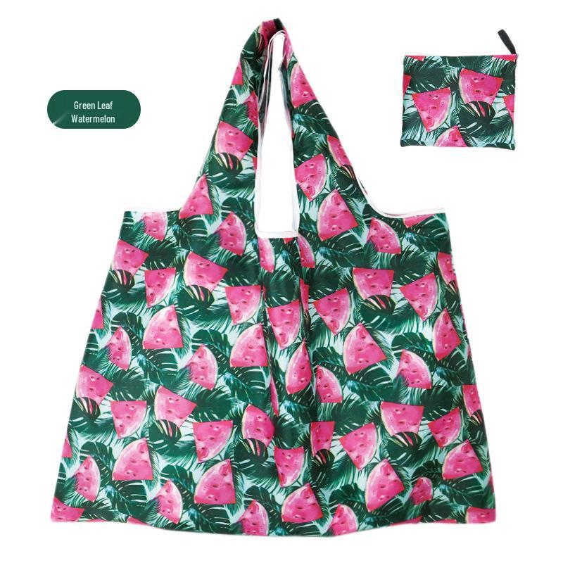 Eco-Friendly Large Capacity Folding Grocery Bag - Oxford Cloth