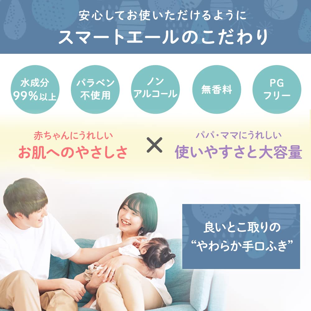 Iris Plaza Hand and Moisture Made In Moisturizing 80 Wet Wipes Wipes, Japan, 99% Moisture, Ingredients, Sheets, Soft, Paraben-Free