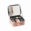 Adjustable Cosmetic Organizer Bag Waterproof Makeup Artist Bag  Travel Use