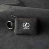 Car Key Bag Suede Wallet Card Coins Storage Pouch Keychain Cover Accessories For Lexus ES300 RX330 RX300 GS300 IS250 IS200 IS300JE2 
