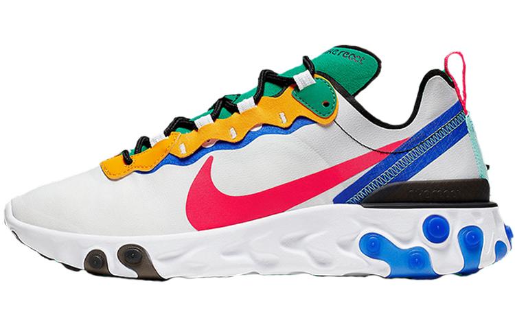 Nike React Element 55  White Gold Blue Green  CK2955-161 41
