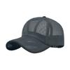 Cappellino estivo a rete traforata traspirante, Cappellino da baseball traspirante ricamato, Cappellino da baseball protettivo dal sole per viaggi all'aperto