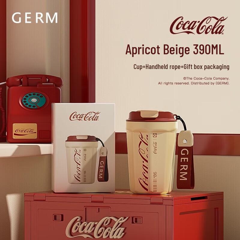 Germ Coca-Cola Retro Portable Insulated Coffee Mug