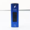 Windproof Plasma Arc Lighter Rechargeable Single Jet Flameless Metal Tool for Camping Outdoor Men's Gift Zinc Alloy Compac