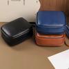 Oil Wax Style Lipstick Storage Pouch PU Travel Cosmetic Case New Leather Makeup Bag  Daily Use