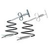 Drain Sewer Dredge Spiral Drain Clog Remover 1.6m Spring Pipe Dredging Tool with Grapnel for Kitchen