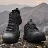 Mode Echtes Leder Herren Freizeitschuhe Outdoor Handgefertigt Wanderschuhe Mode Herren Trekkingschuhe Rutschfeste Sneaker Reise-Trainer