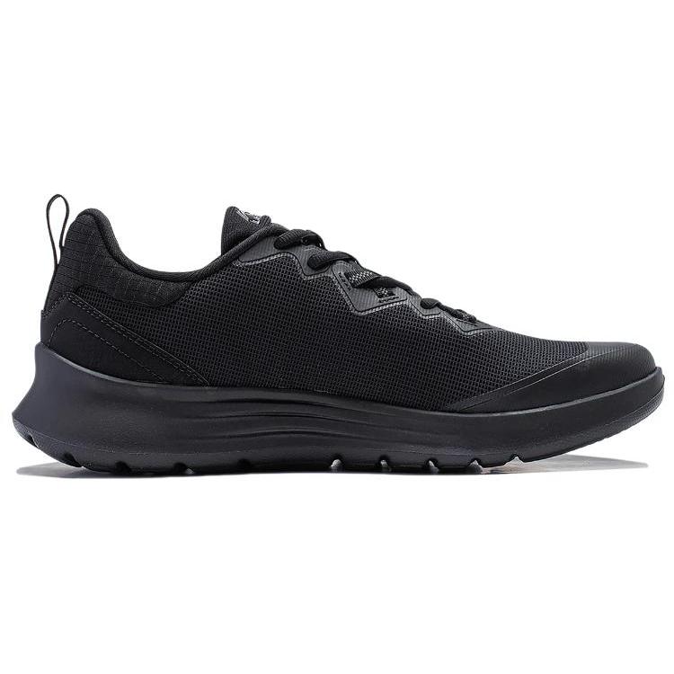New LiNing Feather Cushioning Anti Slip And Wear Resistant Low Top Running Shoes Women's Black ARST066-1