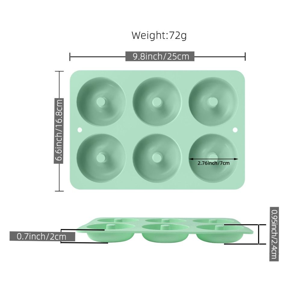 Silicone Baking Pan High Temperature Resistant Cake Mold New Donut Mold  Dessert DIY