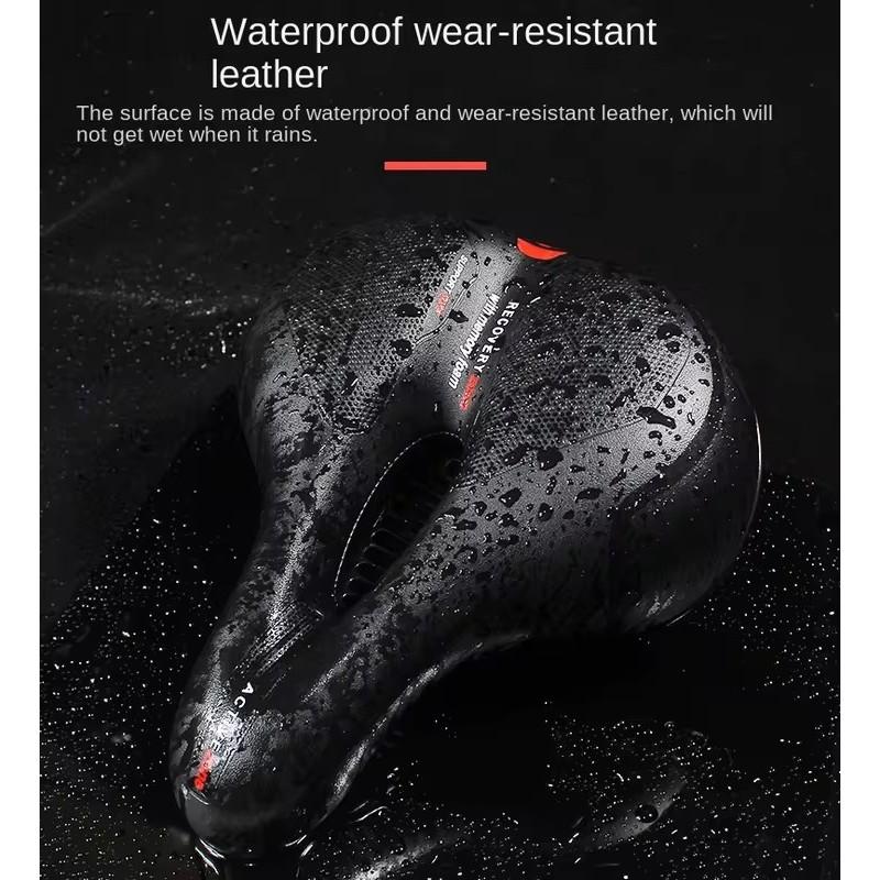 Shock-Absorbing Breathable Hollow Bike Saddle Designed for MTB and Road Cycling Comfort
