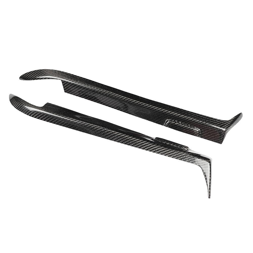 

Пара наклеек на фары из углеродного волокна для отделки бровей, подходит для E36 9298