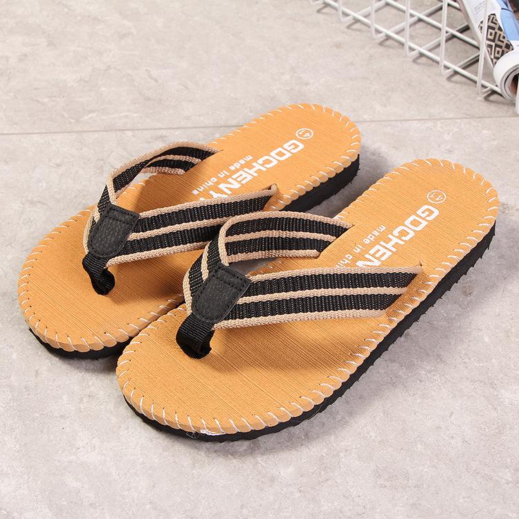Brand Summer Unisex Flip Flops Indoor Non-slip Soft Sole Slippers Outdoor Beach Holiday Casual Sandals Trendy Leisure Flat Shoes