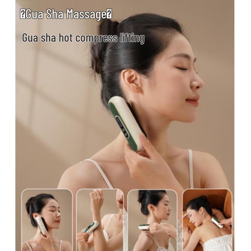 

Hozheng Electric Bian Stone Gua Sha Massager with Heat