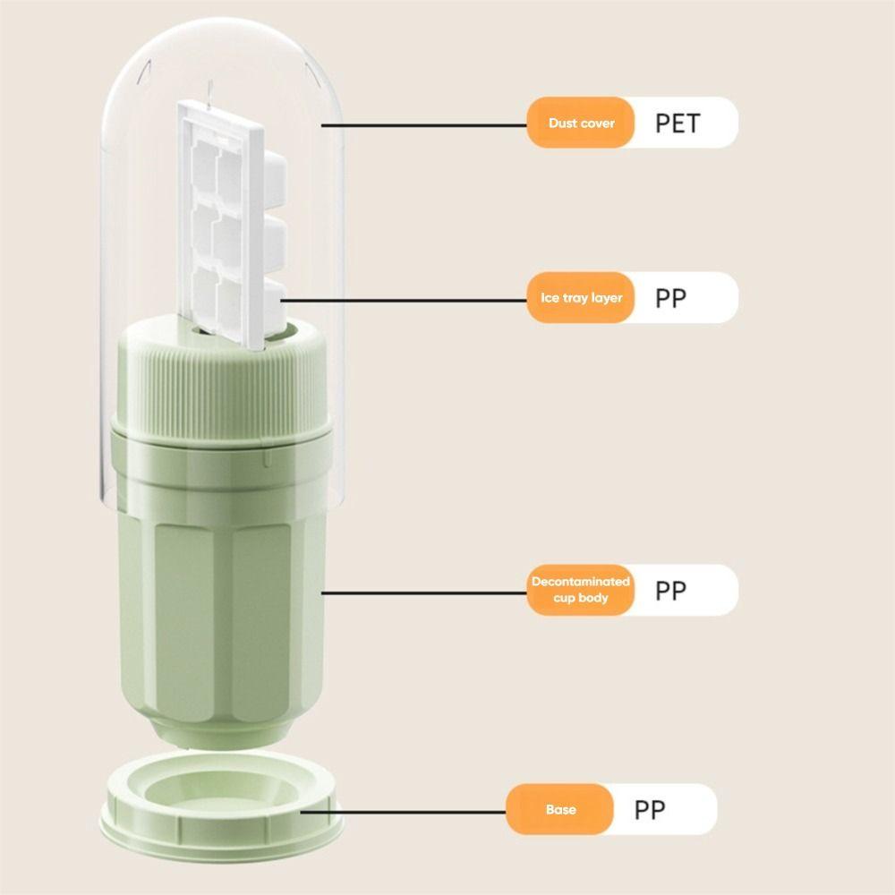 Multifunctional Rotating Ice Tray One-touch Ice Removal Homemade Ice Cube Mold New Twist Ice Cup