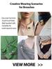Pearl Sheep Brooches for Women Unisex Lovely Animal Party Casual Pins Gifts