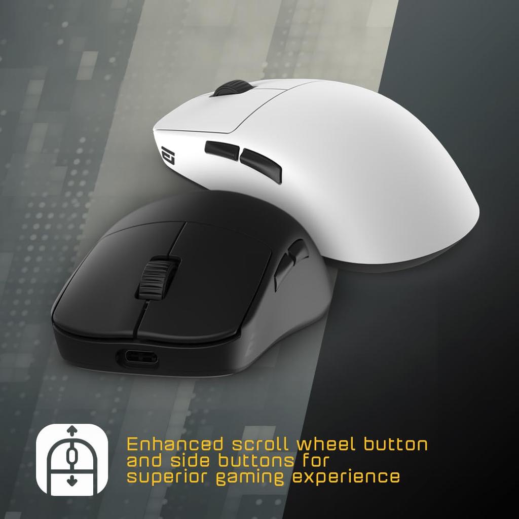 Endgame Gear OP1we Wireless Gaming White Mouse, (EGG-OP1WE-WHT)