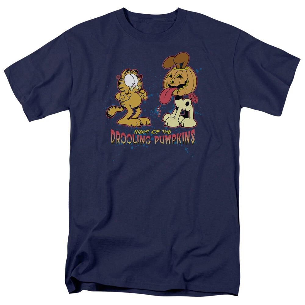 Garfield  Drooling Pumpkins  T-Shirt - Regular or Tank - to 5X 3XL