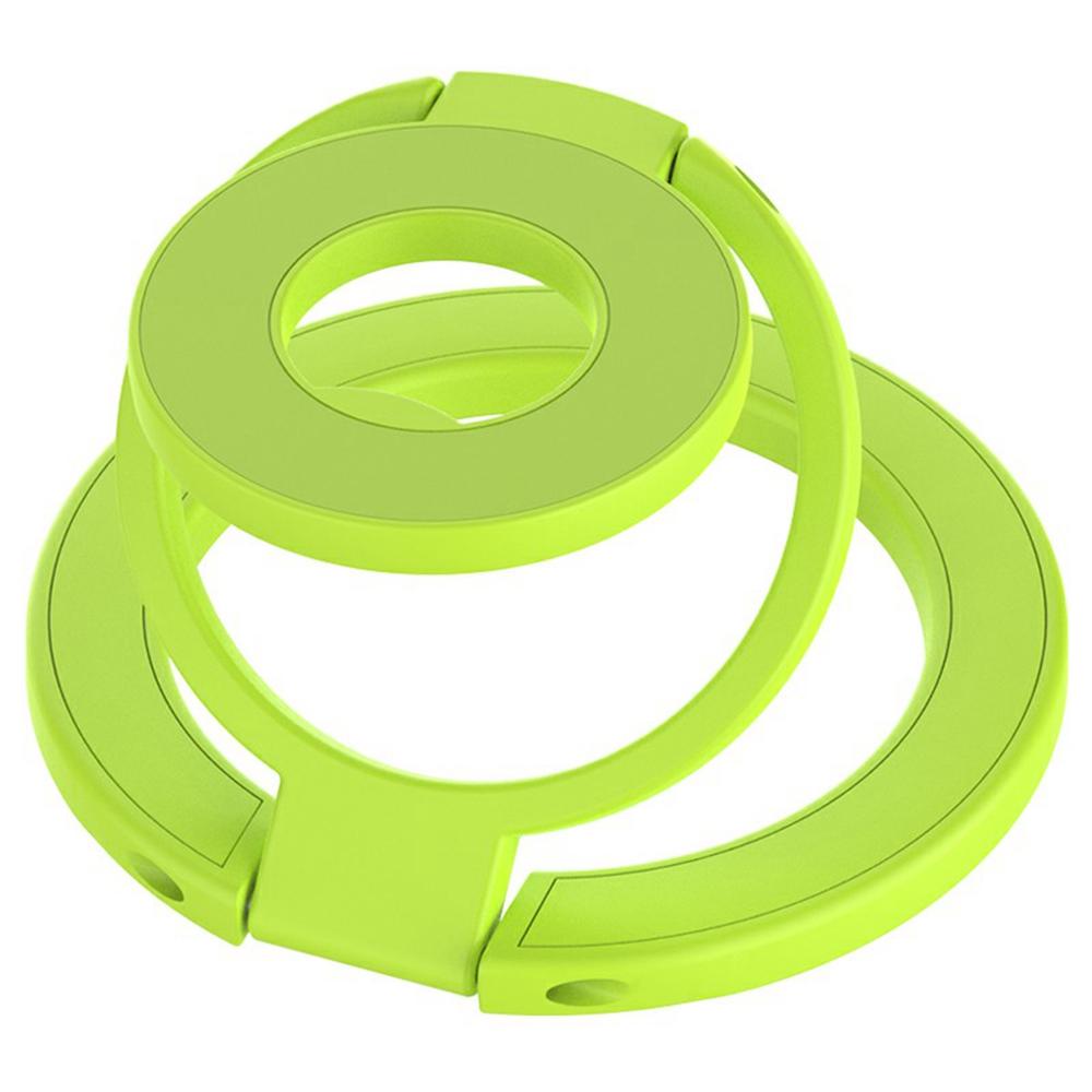 360 Degree Rotation Magnetic Phone Holder Grip Ring Kickstand Foldable Metal Stand