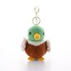 Bird Plush Keychain Fluffy Bird Doll Pendant Key Rings Bag Charm Soft