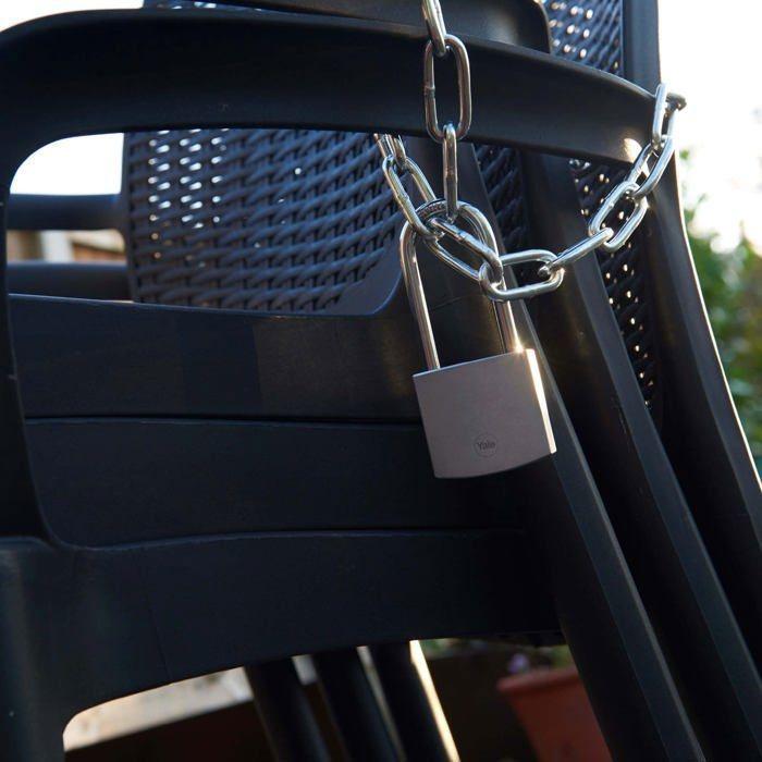 Cadenas - YALE - Y120B/50/163/1 - Sécurité maximale - Double verrouillage - Bague en Boron