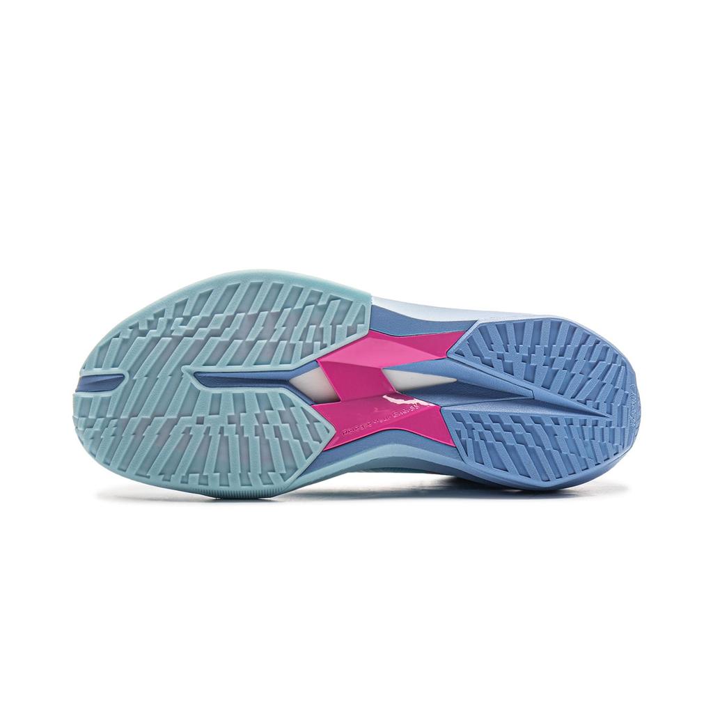 Pantofi de baschet Li Ning ULTRALIGHT cu profil redus pentru bărbați, Albastru Breeze, ABAV007-23