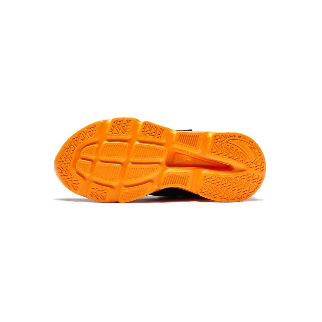 Anta Comfortable Cold-Resistant Breathable Durable Low-Top Kids Running Shoes Kids Sneaker Black Yellow Orange 312445525U-4