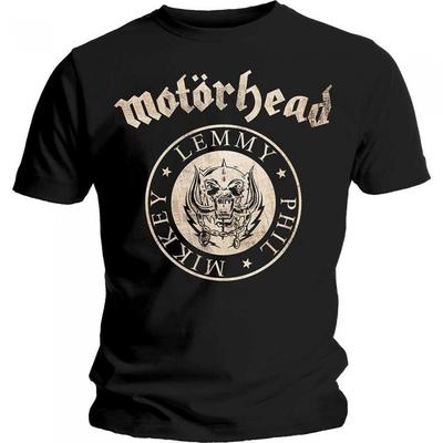 Motorhead Унісекс Футболка для дорослих Undercover Newsprint Seal