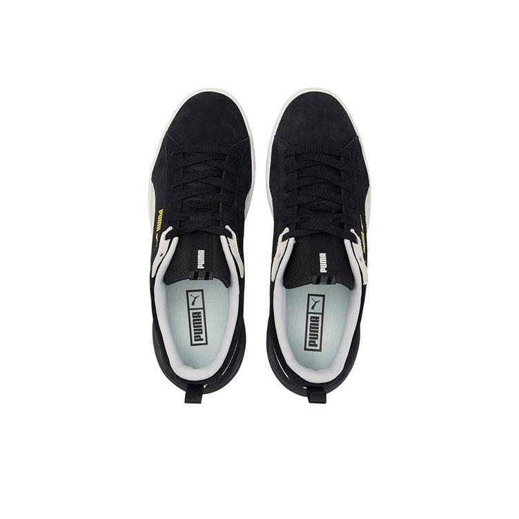 Puma Suede Bloc Black Ebony Unisex Sneakers 381183-02