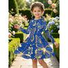 Girls' 3D Butterfly Dress Long Sleeve Summer Spring Vacation Daily Holiday Princess Beautiful Sweet Kids 4-12 Years Casual Dress A Line Dress