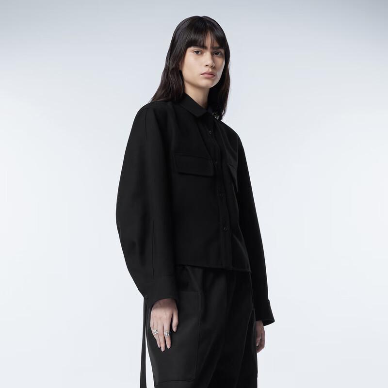 

Женский осенний жакет JNBY прямого кроя с лацканами M