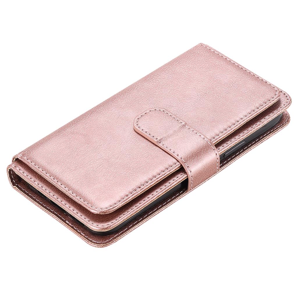 Flip Magnetic Multi Cards Solt Leather Wallet Leather Case For iPhone 17 Pro Max 16 Plus 15 14 13 12 11 Bag Pocket Purse Cover