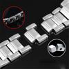 Edelstahl Uhrenarmband für Casio MTG-B1000 Herren Mattes Metall Schwarz Massives Armband Zubehör