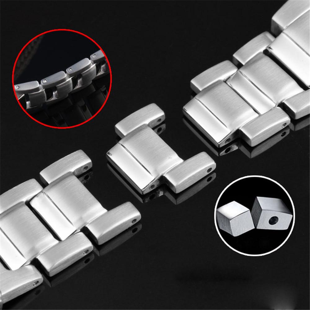 Edelstahl Uhrenarmband für Casio MTG-B1000 Herren Mattes Metall Schwarz Massives Armband Zubehör