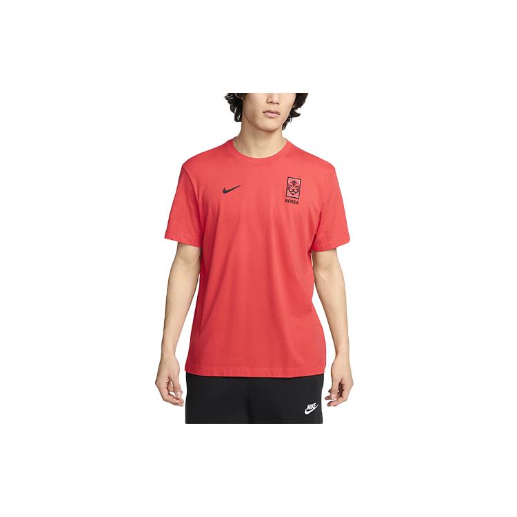 

New Nike Korea Essentials Soccer Jersey Men s Red FV9382-679 XL