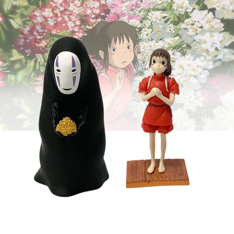 Enchanting Spirited Away No-face Character Doll Collectible Figure Pvc 12-14cm