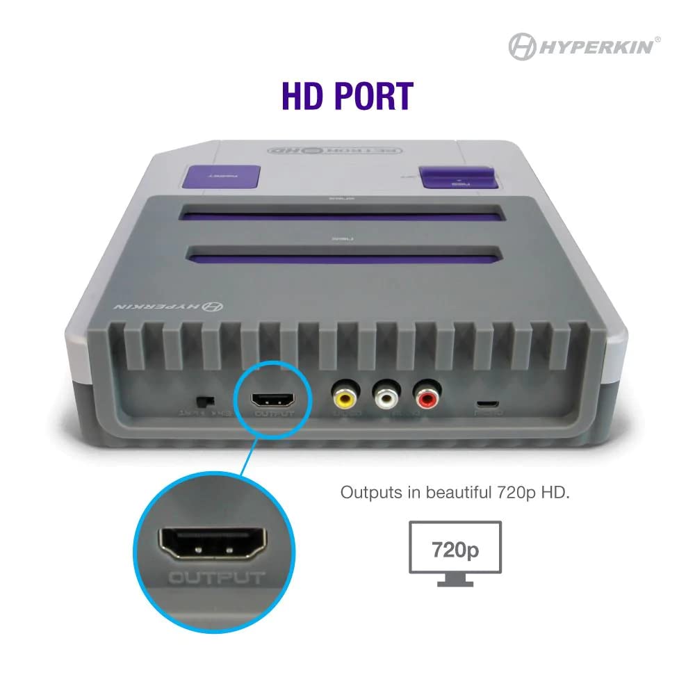 Hyperkin RetroN 2 HD Gaming Console for NES/Super NES/Super Famicom(Gray)