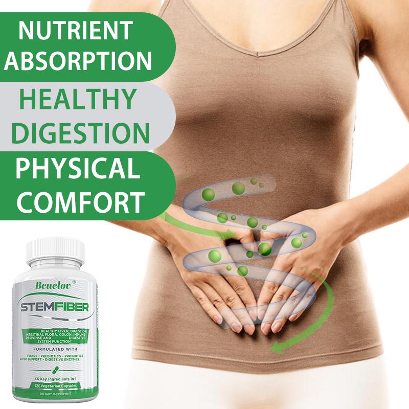 Probiotics, Digestive Enzymes, Gut Health Supplements, 120 Capsules