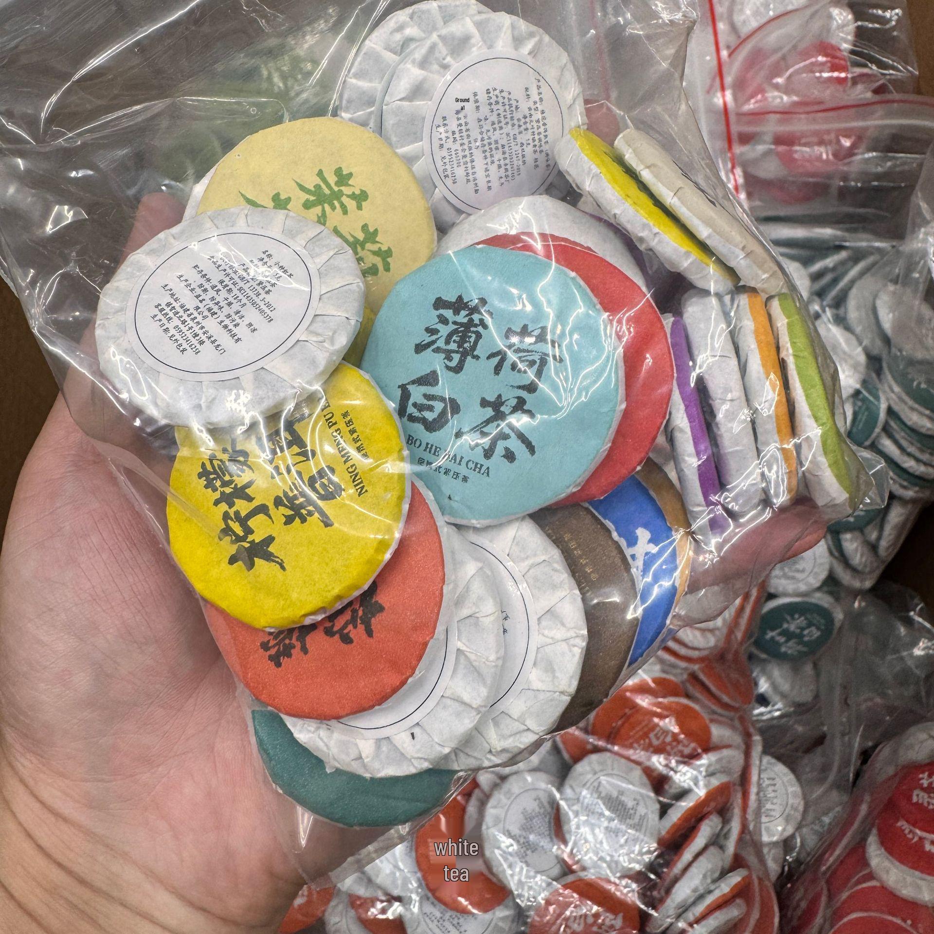 

Липкие ароматные мини-кексы к чаю: Набор из 30 видов образцов сырого и зрелого чая Пуэр из Юньнани