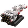 166Pcs Moc-53318 Mini Spaceship Building Blocks Toys Kit Space Wars Diy Model Bricks Toy Kids Gift