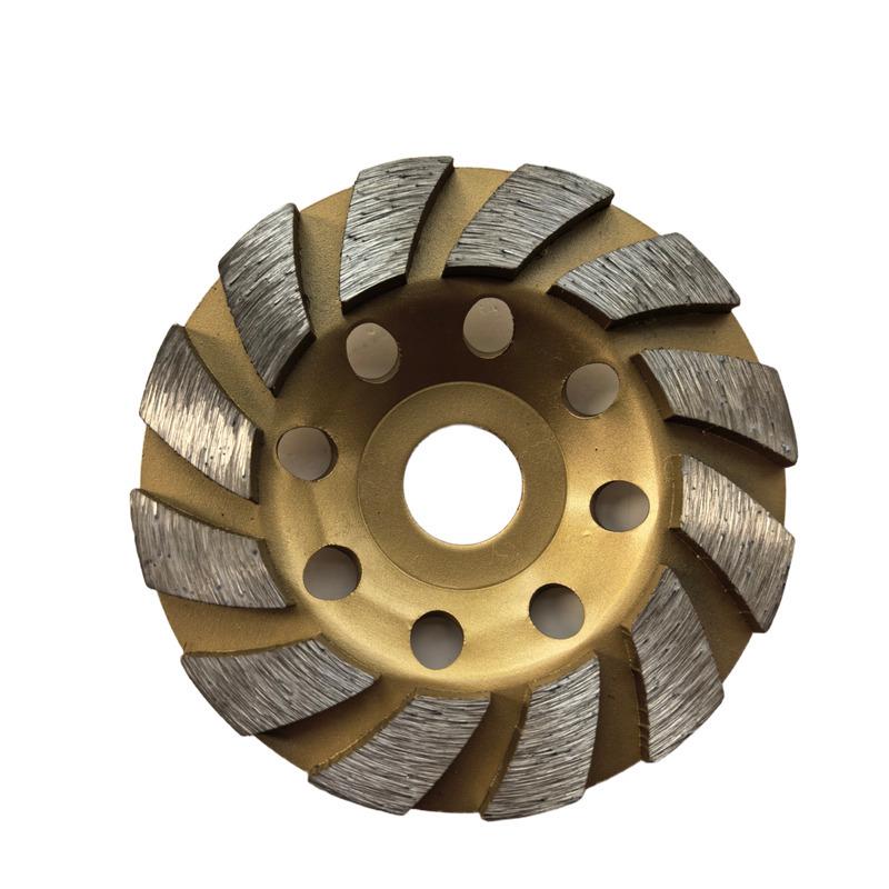 100mm Wear-Resistant Diamond Grinding Disc for Stone, Marble, Granite & Concrete