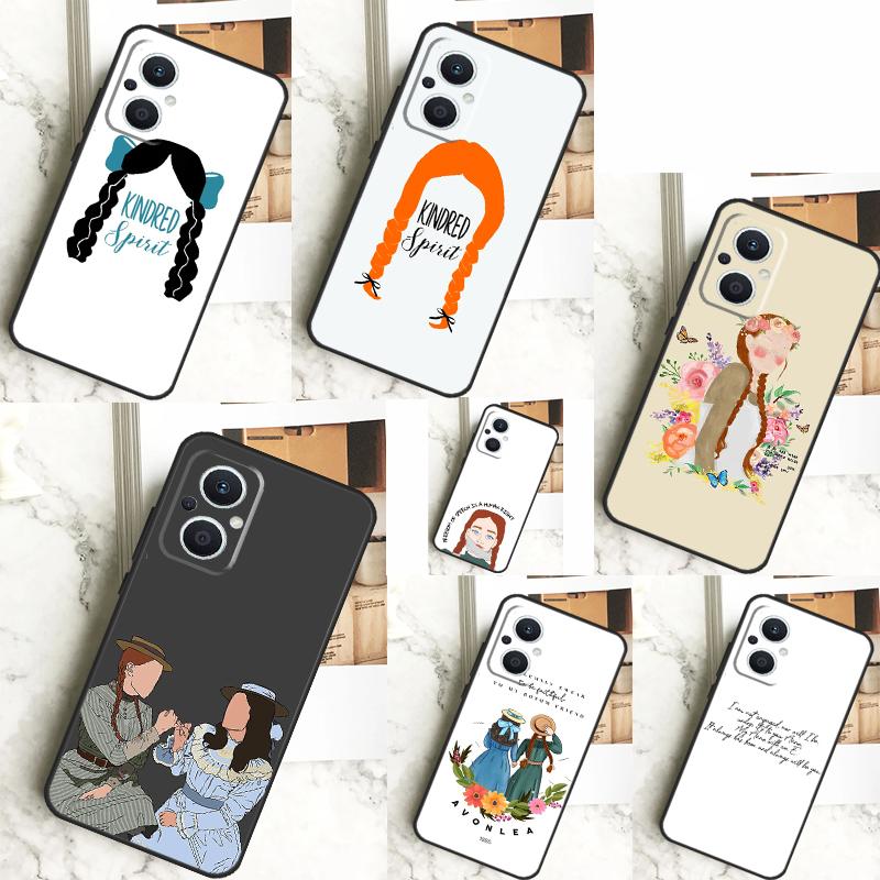 Anne with an E Case For OPPO Reno 5 Lite 4 6 7 8 10 Pro 11 F 4Z 5Z 8T OPPO Find X2 X3 Lite X5 X6 Pro Cover