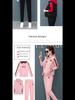 Women's Plush Thickened Three-Piece Casual Sportswear Suit - Autumn/Winter 2024 Fashionable Large Size Sweatshirt.