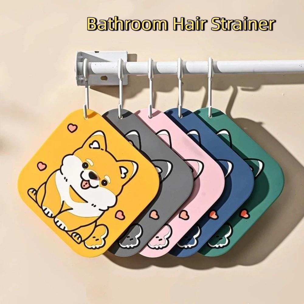 2PCS/SET Anti Back-flow Floor Hair Catcher Sealing Anti Odor Cover Drain Protection