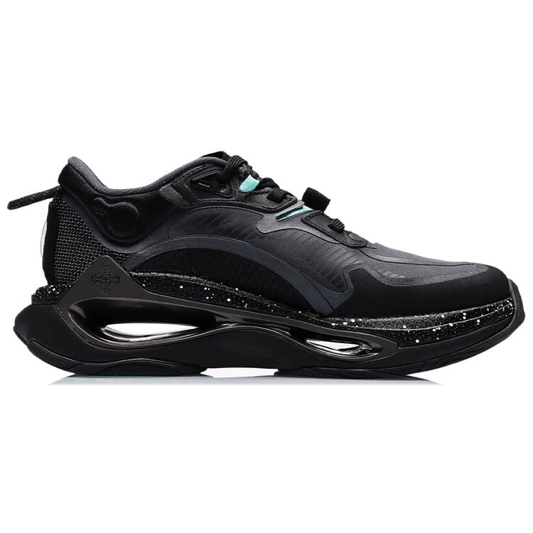 Li Ning Exceed Infinity Running Shoes Men's Low Top Black AGLR073-3